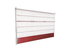 China European Temporary Safety Steel Mesh Barrier Edge Protection System Powder Coated wholesale