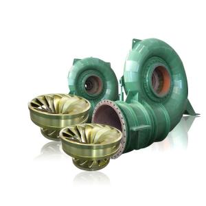 China Francis Kaplan Water Turbine Parts Runner Vertical Horizontal 150RPM-1000RPM wholesale