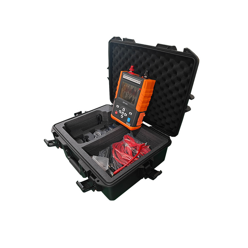 Portable Digital Handheld Electric Switch Test 200A Micro Ohmmeter