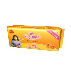 China Anti Bacteria Anion Chip Winged 300mm Night Sanitary Napkins for Maximum Protection wholesale