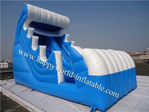 China Inflatable mega slide , commercial inflatable slide , giant slip n slide wholesale