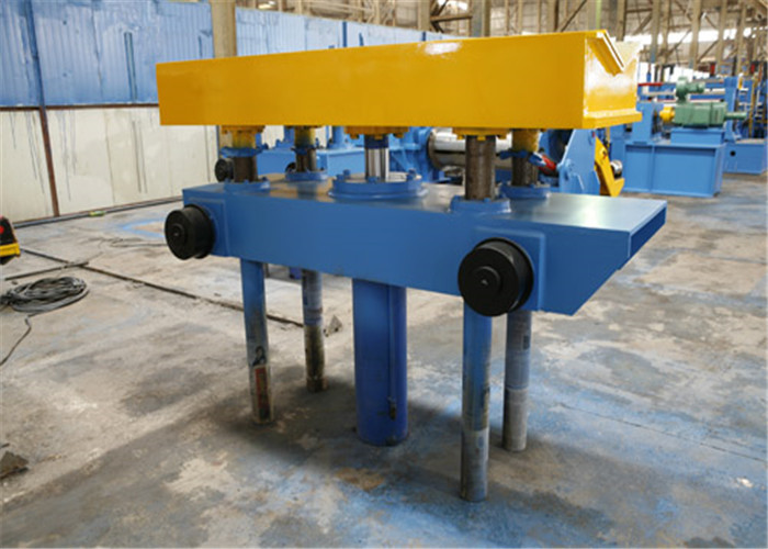 Light Gauge Aluminum Coil Slitter , Coil Slitting Machine High Frequency Long Running Time