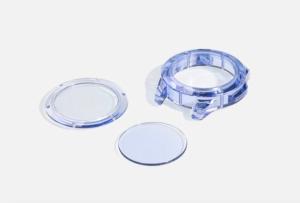 China Pink Blue Color Sapphire Crystal Watch Glass Replacement Customized Size wholesale