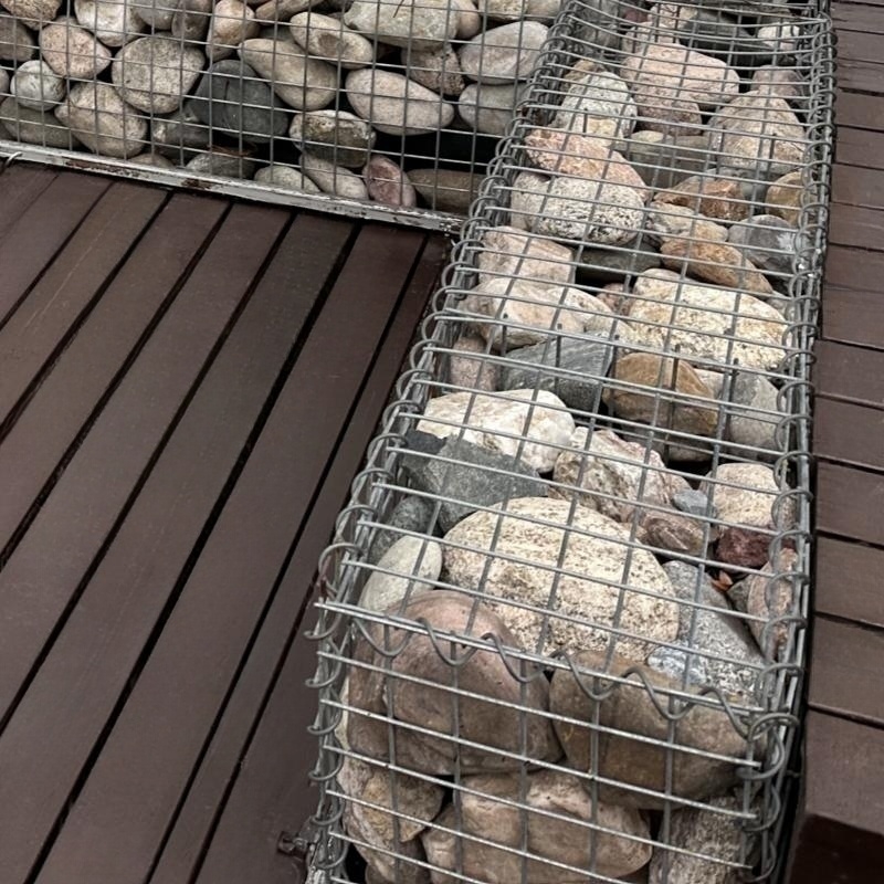 Garden Decoration Bending Welded Gabion Cages Box Hot Dipped Galvanized Wire Mesh