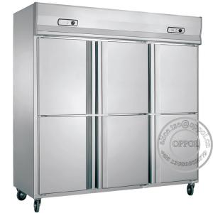 China OP-A507 Direct Cooling 2000L Capacity Stainless Steel Upright Refrigerator wholesale