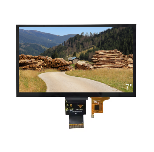 7-Inch Wide-Viewing-Angle TFT LCD Screen 1024x600 Capacitive Touch Panel