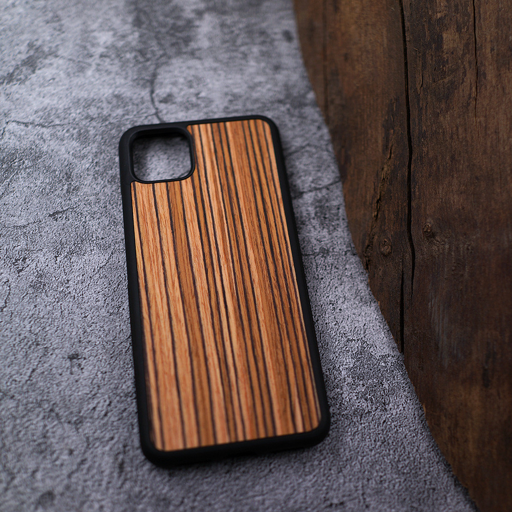 Google Pixel 4xl Shockproof Phone Cases PC Hybrid Wooden Anti-Fall Vintage