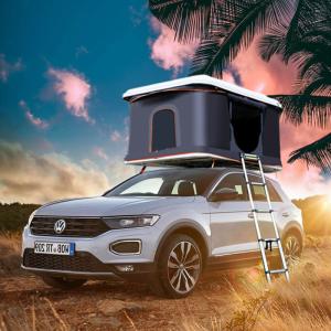China Rip Stop Canvas Outdoor Camping Car Roof Tent Double Layer wholesale