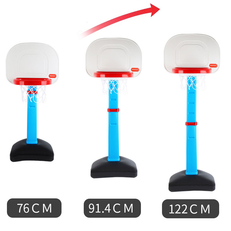 Adjustable Shooting Frame Indoor Basketball Stand for Kids Age Range 0 to 24 Months