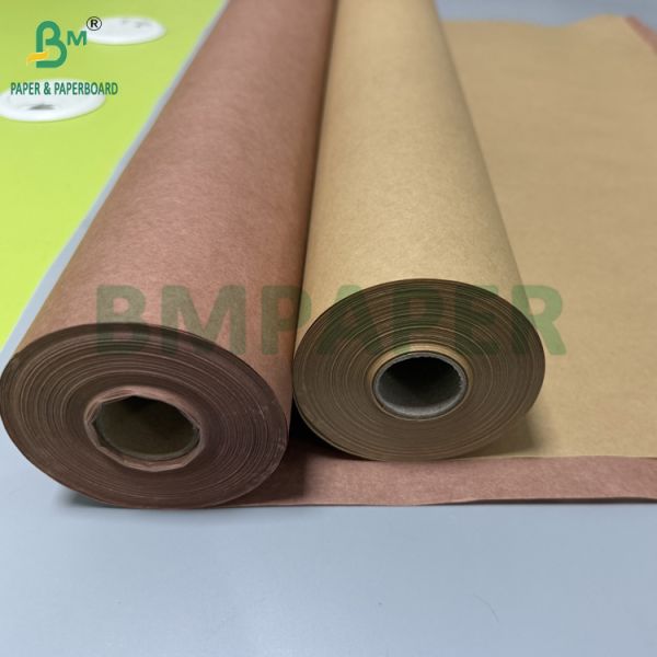 60gsm 70gsm Food Grade Brown Butcher Paper Rolls 24 Inch Width X 175ft