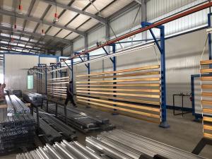 China SUS304 Electrostatic Horizontal Powder Coating Line 380V 220V wholesale