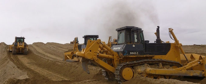 SD13 130hp Shantui Bulldozer SSHANGCHAI D6114ZG4B Water Cooled / Small Dozer