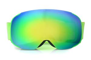 China Rainbow Mirrored Ski Goggles Fashionable Safety Protective Durable PC Mesh wholesale