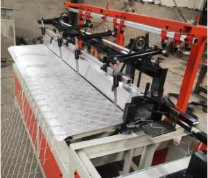 China 3kw 120*120mm Chain Link Fence Machine 2 Years Warranty wholesale
