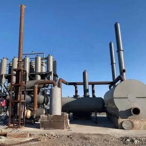China Light Crude Oil LCO Vacuum Distillation Machine 24hours Oil Output 7.2-9tons Diesel wholesale