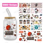 16oz Rugby Sports Balls UV DTF Transfer Cup Wrap Stickers For And Custom Logo