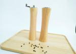 Eco-Friendly Wooden Salt And Pepper Grinders With Customizable Filler User
