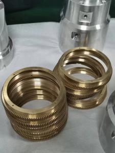 China Brass Copper Metal Gear Parts CNC Machining Professional Services Luckym wholesale