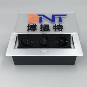 China for multifunctional office furniture desktop pop up socket box wholesale