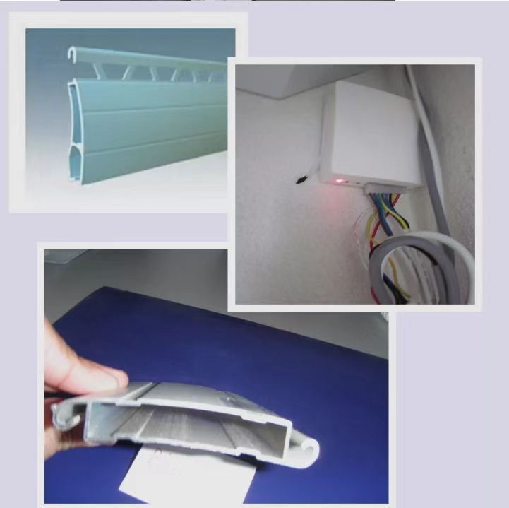 Automatic 6063T5 Aluminum Garage Door Panels Prefab House Roll Up Security Shutters