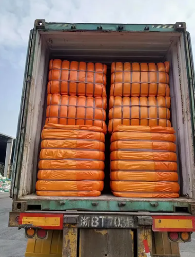 Flame Retardant Siliconized Polyester Fiber 4D*51MM Virgin Staple Fiber for Fire Safety and Comfortable Cushioning