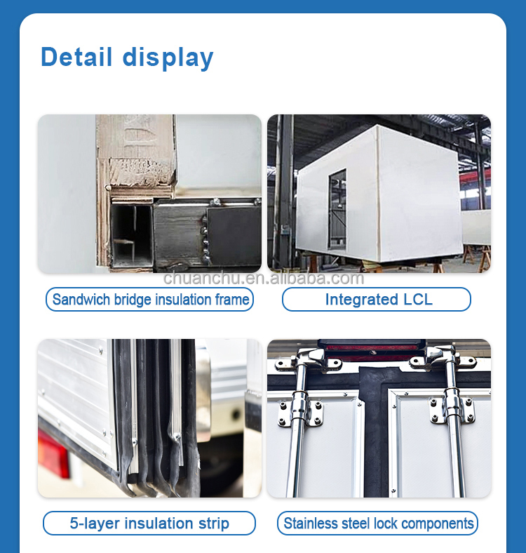 Gross Vehicle Weight 15-20T Faw Wide Body Refrigerated Truck for Meat and Frozen Food Delivery Diesel