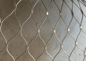 China Balustrade Cable Mesh Heavy Duty X Tend 60*60mm Stainless Steel Rope Mesh wholesale