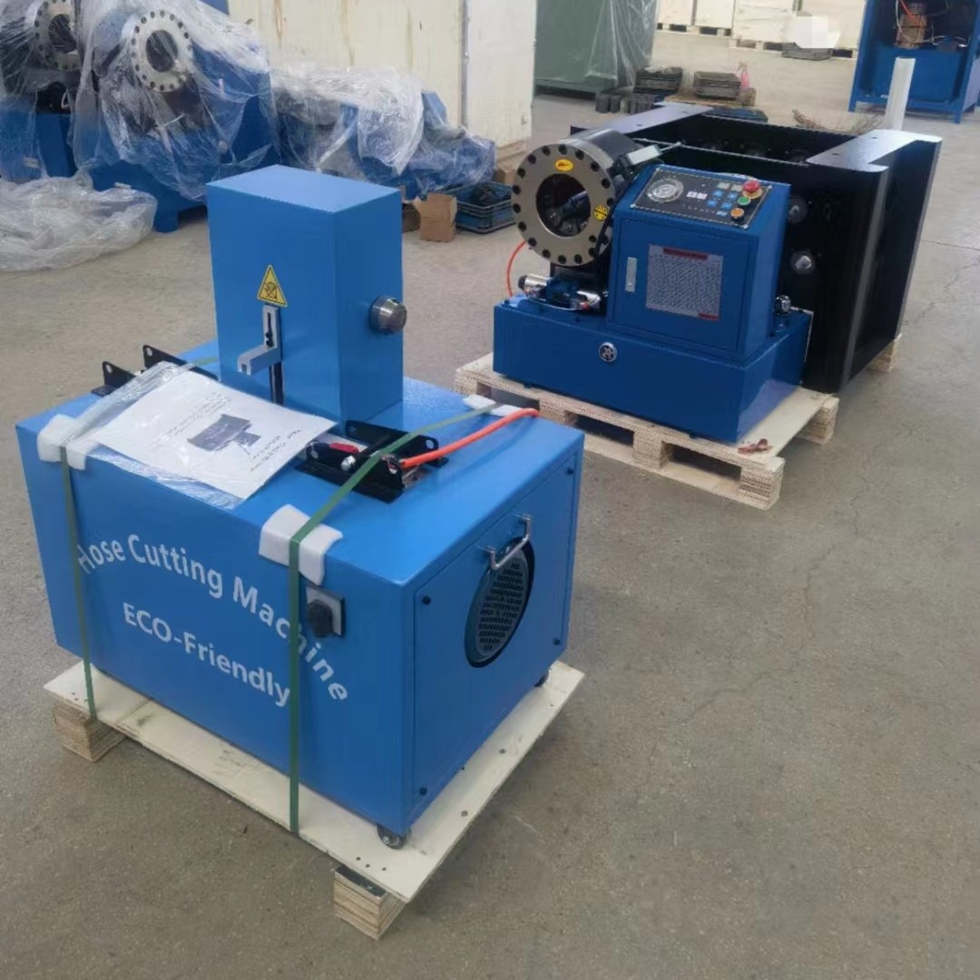 2 Inch Mutilfunction Hydraulic Hose Cutting Equipment With 2850 RPM Cutting Motor