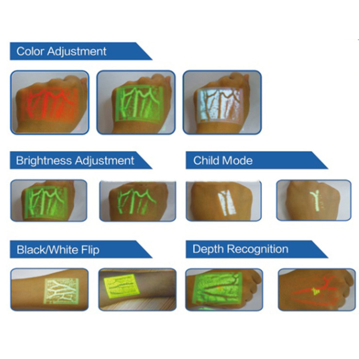 China Factory Excellent Version Best Price Portable Vein Finder Clear Version