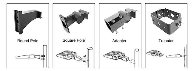 1000 Watt LED Parking Lot Flood Lights , Area Flood Lights 7 Years Warranty