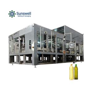 China Peanut Oil PET Bottle Glass Rinsing Filling ROPP And Screw Capping 60HZ 440V wholesale