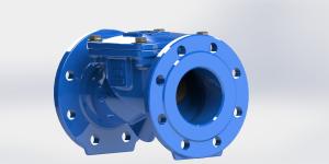 China Rubber Coated Disc Ductile Iron Swing Check Valve,Hign Grade Rubber Available wholesale