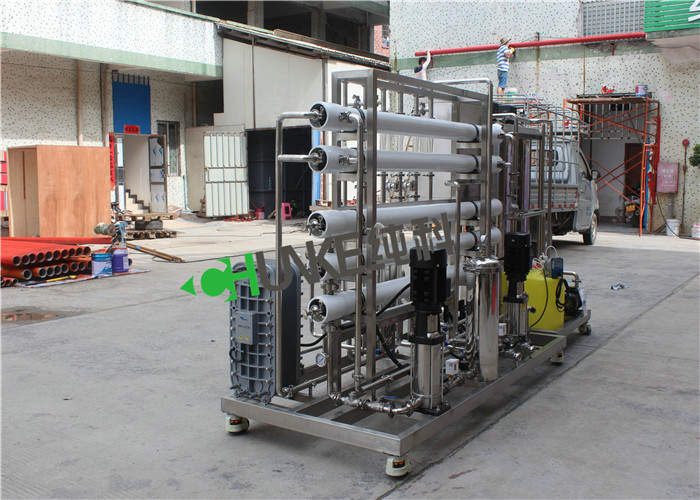 1000L RO EDI Water Treatment Plant Reverse Osmosis Water Treatment System For Ultra Pure Water