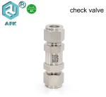 Stainless Steel High Pressure Flow Control One Way Check valve
