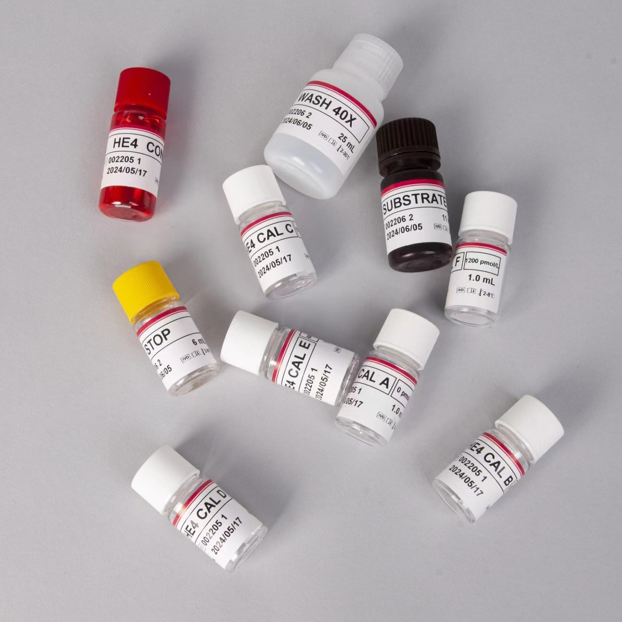 Enzyme-Linked Kit Immunoassay HE4 Human Epididymis Protein 4 ELISA
