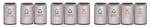 Brush Polish Airport Lobby Metal Dustbin Standing Structure