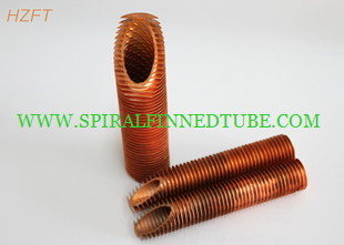 Refrigeration Evaporator Low Aluminum Fin Tube Of Optimized Inner To Outer Surface Ratio