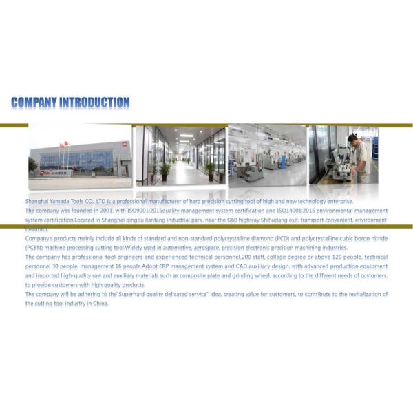 Yamada WNMM CBN Turning Tool Insert with for Hardened Steel ISO Certification