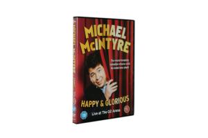 China Free DHL Shipping@HOT Classic Single Movie DVD Michael McIntyre Happy &amp; Glorious Wholesale wholesale