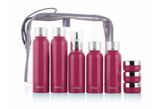 China Pump Sprayer Bottle Travel Kit , 8PCS Travel Size Bottle Set Cosmetic Packaging wholesale