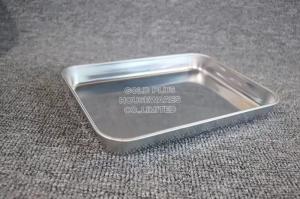 China Restaurant big size towel tray stainless steel medical tray with different size good quality  bathroom makeup tray on sale