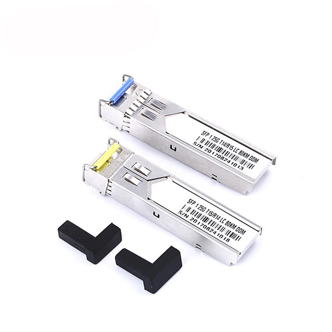Single mode BIDI SFP 1.25G 80km Tx1490nm/Rx1550nm LC connector Cisco/Juniper Compatible