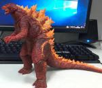 Items Red Lotus Nuclear Jet Energy Movie Version Monster King Mobile Figurine