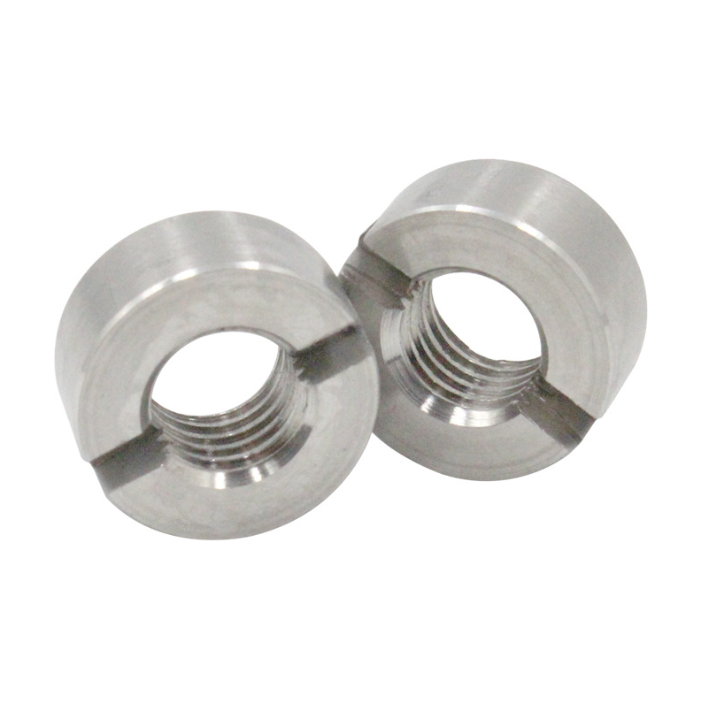 Hardware Fasteners Custom Slotted Round Nuts DIN546 Slot Threaded Round Slotted Nut
