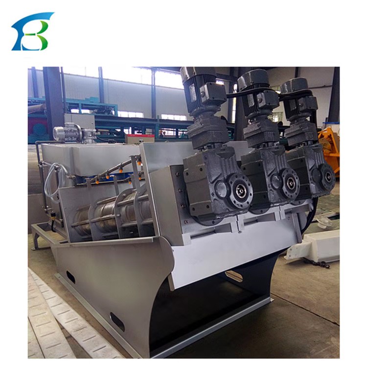 Customizable Capacity Screw Press Dehydrator for Oily Waste Water Treatment 100 kg
