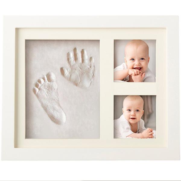 Keepsake Handprint & Footprint Photo Frame Kits Non Toxic Baby Birthday Gifts