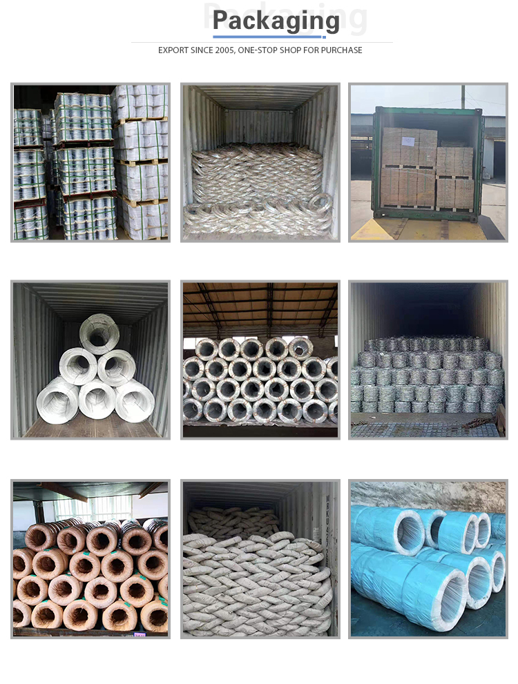 Q235 9 Gauge Galvanized Wire BWG 21 Hot Dipped Galvanized
