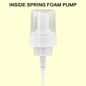 China Eco-Friendly Foaming Pump for Hospital Equipment Sleek Design 43/410 40/410 Inside Spring wholesale
