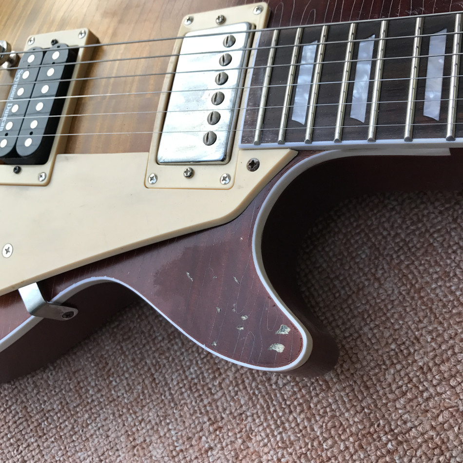 New high quality relic standard LP electric guitar, Tobacco burst, Tune-o-Matic bridge relic electric guitar