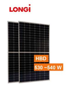 China Monocrystalline 144 Cells Hbd Bifacial 520w 530w Longi Solar Panels wholesale